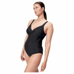 Speedo Womens Shaping Cross Knot 1 Pi Black* Simning|Badkläder