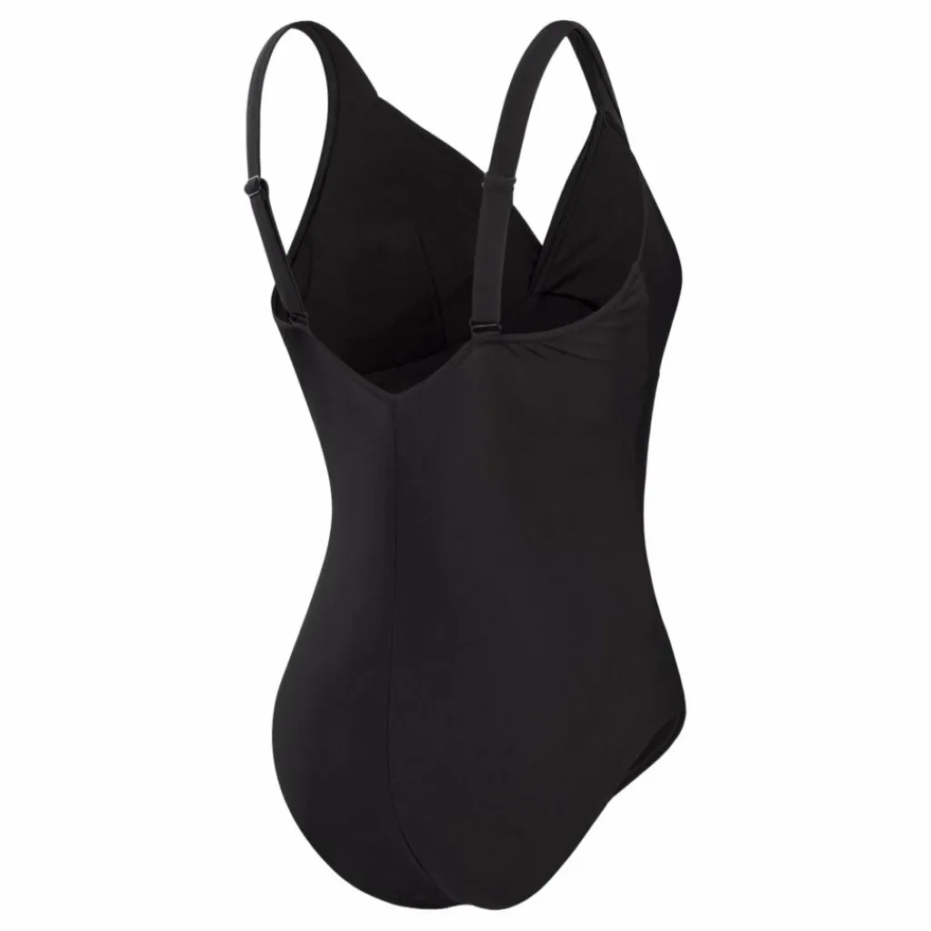 Speedo Womens Shaping Cross Knot 1 Pi Black* Simning|Badkläder