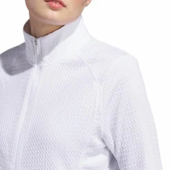 adidas Women's Ultimate365 Textured Jacket White* Golf|Jackor