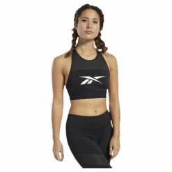 Reebok Wor Bralette Black/Silver* Sport-Bh:Ar|Träning