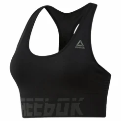 Reebok WOR Meet You There Seamless Padded Bra Black* Sport-Bh:Ar|Träning