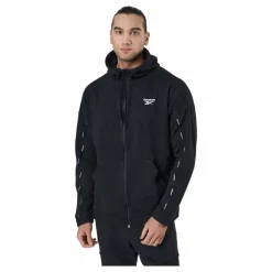 Reebok Wor Piping Fz Black* Tröjor|Träning