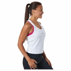 Reebok Wor Poly Tank White* Linnen|Träning
