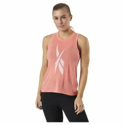 Reebok Wor Sup Bl Tank Pink* Träning|T-Shirts