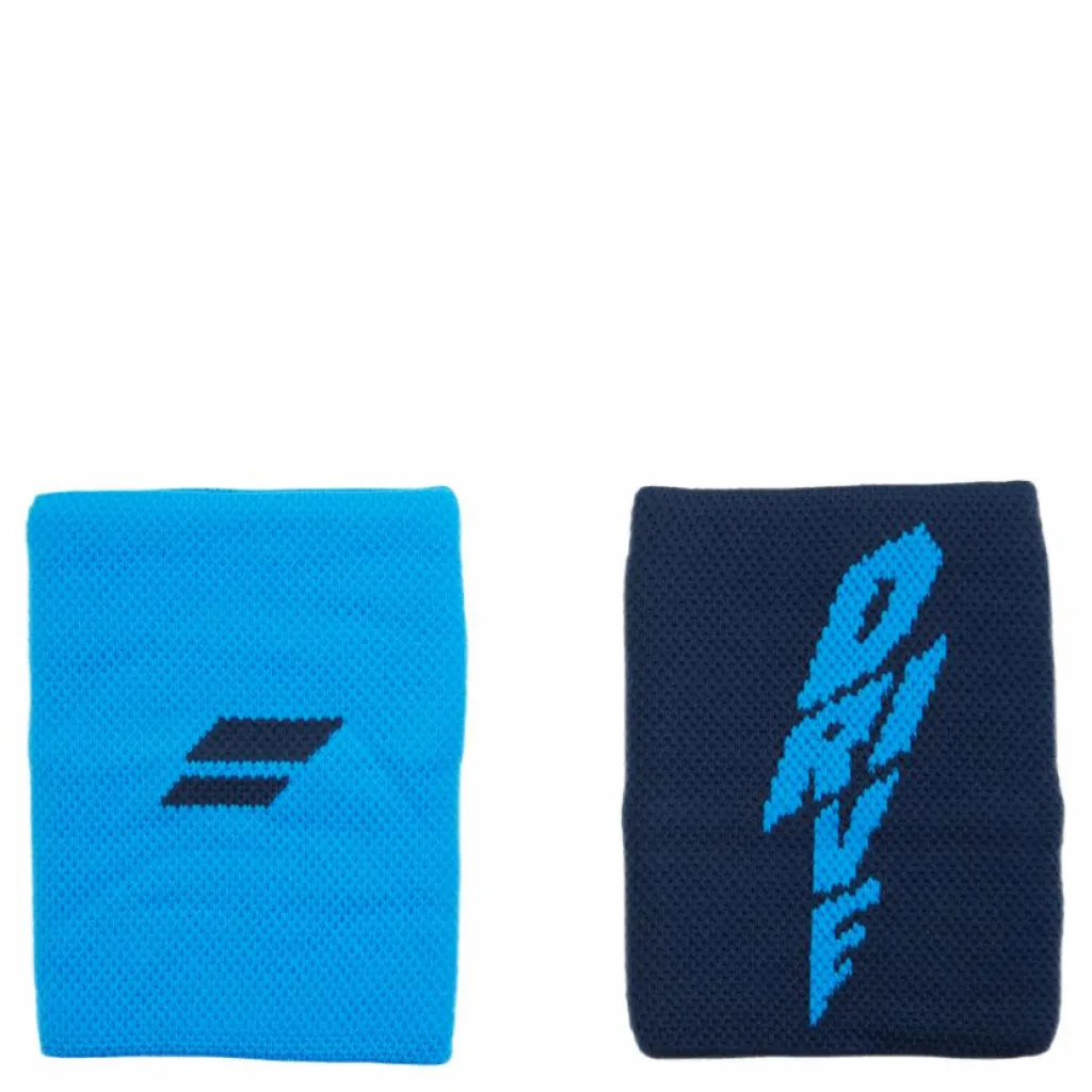 Babolat Wristband Jumbo Logo Blue* Racketsporter