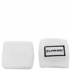 Unihoc Wristband Terry 2-P White* Inomhussporter|Racket Och Bollar