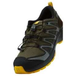 Salomon Xa Pro V8 Cswp J Olive Night/black/sulphur*Barn Löpning|Löparskor