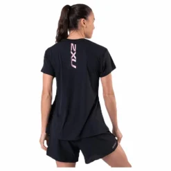 2XU XVENT G2 SS Tee Patterned/Black* T-Shirts|Löpning