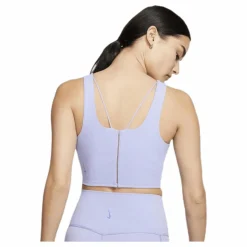 Nike Yoga Luxe Crop Tank Purple* Yoga|Linnen