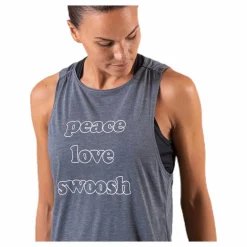 Nike Yoga Tank GRX Grey* Yoga|Linnen