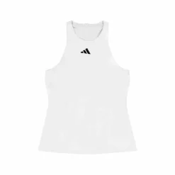 adidas Tennis Y-tank White* Linnen|Racketsporter